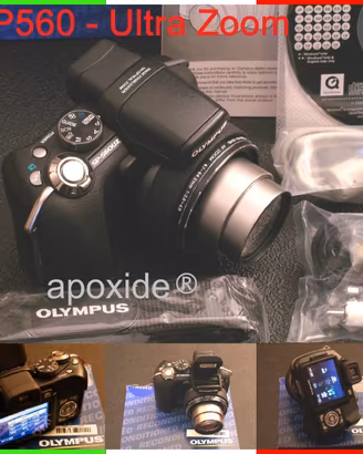 OLYMPUS® SP-560 UltraZOOM™ 18X★FOTOCAMERA BRIDGE★
