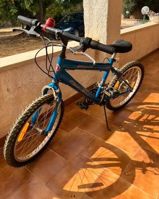 Bici Mountain bike 12 velocità ruote da 20 pollici