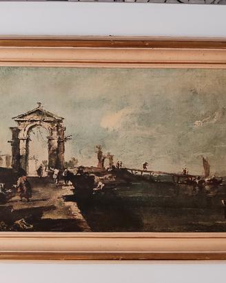 N.2 Riproduzioni d'arte  di Francesco Guardi