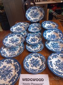 WEDGWOOD Enoch "Asiatic Pheasants" x 6 persone