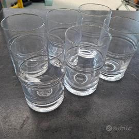 BICCHIERI PZ. 6 VETRO