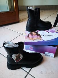 Stivaletti bimba n. 33 usati Charlotte M