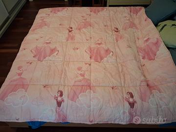 Coperta imbottita / trapunta principesse Disney.