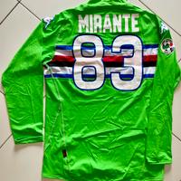 Match worn jersey Maglia Mirante Sampdoria Serie A