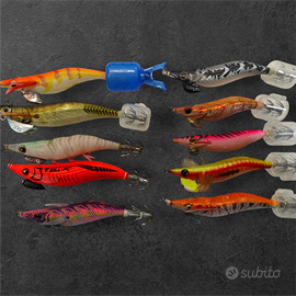 Egi eging calamari seppie artificiali