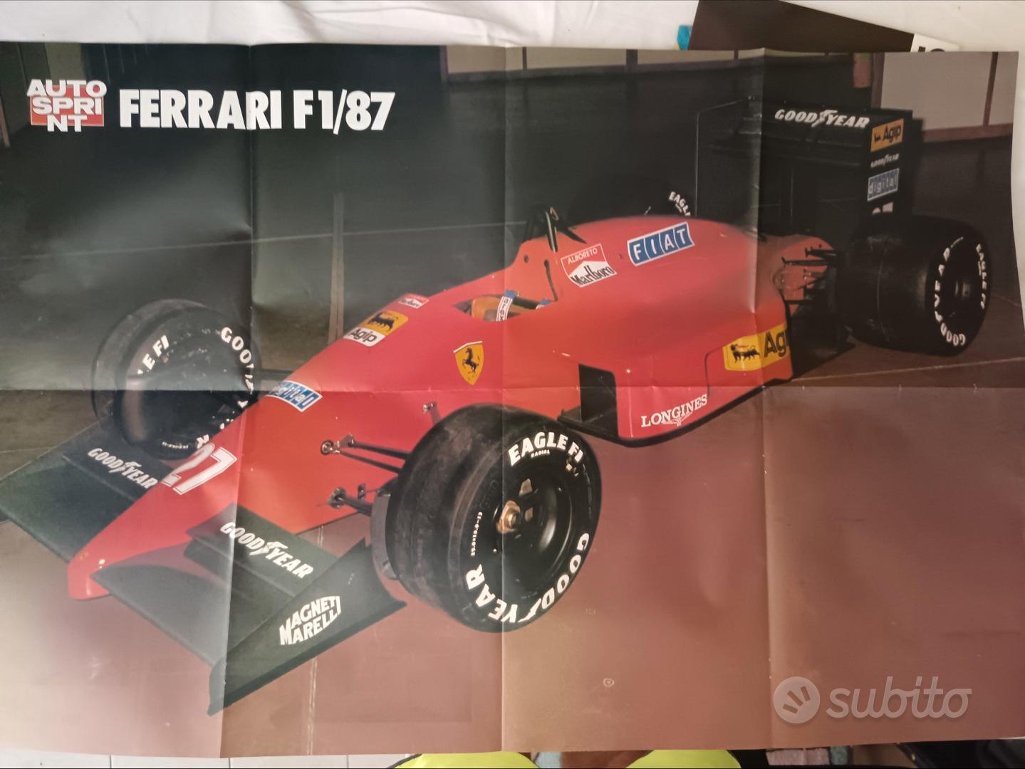 poster Ferrari 1987 - Collezionismo In vendita a Forlì-Cesena