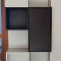 Libreria con cubi ikea