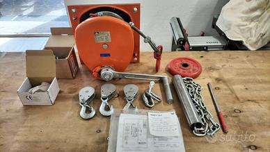 Argano da parete e briglie di sollevamento