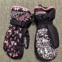 Guanti da sci ragazza e occhiali