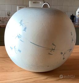 Vaso sferico in ceramica artistica di Paluzza (ud)