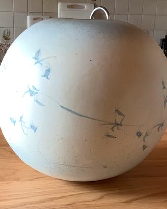 Vaso sferico in ceramica artistica di Paluzza (ud)