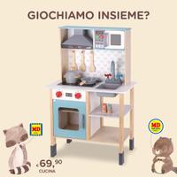 Cucina in legno gioco