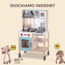 Cucina in legno gioco