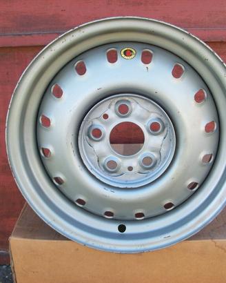 N. 1 Cerchio CMR Borrani fuoriserie 5x15 per Fiat 