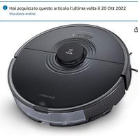 Roborock S7 Aspirapolvere con Alexa 2500Pa