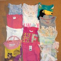 Maglie maniche corte bimba 4 anni