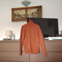 maglione A Collo Alto sorbino 