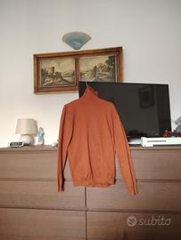 maglione A Collo Alto sorbino 