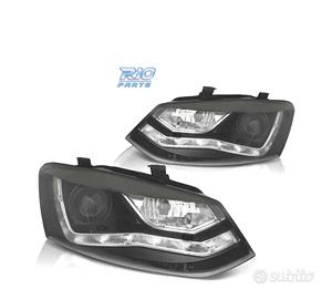 FARI VOLKSWAGEN VW POLO 6R 10-14 LUCE DIURNA FONDO