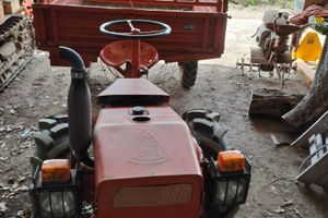 Pasquali con rimorchio e fresa