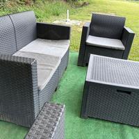 set divanò giardino