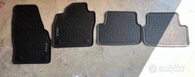 Set tappetini e vasca baule ORIGINALI VW Polo 6ª