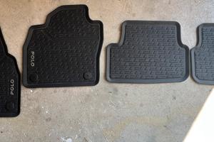 Set tappetini e vasca baule ORIGINALI VW Polo 6ª
