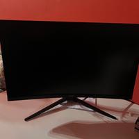 MSI MAG 27C6F Monitor Gaming Curvo 27" 180Hz/0,5ms