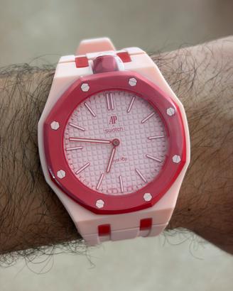 Swatch audemars piguet royal pop otto rosso