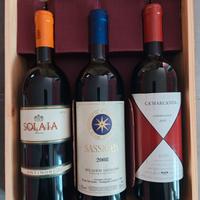 lotto vino supertuscan 