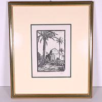 Xilografia di Domenico Dalmonte anno 1941