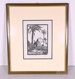 Xilografia di Domenico Dalmonte anno 1941