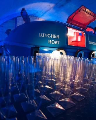 Kitchen Boat per allestimento Street Food