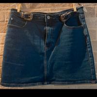 minigonna jeans 