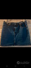 minigonna jeans 