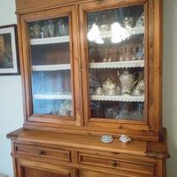 Credenza Luigi Filippo in noce massello