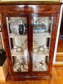 Vetrinetta - cristalliera inglese inizi ‘900