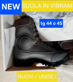 Stivali Anfibi militari esercito tg.45 e 44 vibram