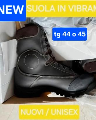Stivali Anfibi militari esercito tg.45 e 44 vibram