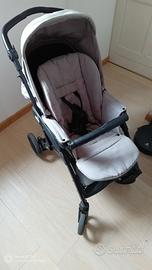 passeggino trio completo di accessori vari