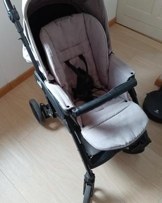 passeggino trio completo di accessori vari