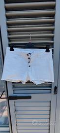 Shorts bianchi  elasticizzati TG 46 IT