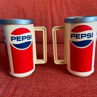 2 bicchieri pubblicitari Pepsi cola
