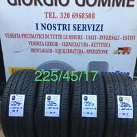 Gomme 225/45/17 Nuove e usate