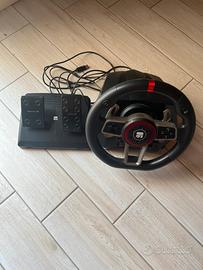 Volante + Pedali Genesis Seaborg 350 (PS4/Xbox/PC)