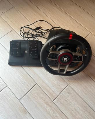 Volante + Pedali Genesis Seaborg 350 (PS4/Xbox/PC)