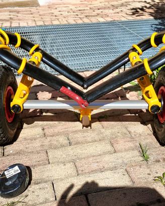 Carrello per Kayak e canoe