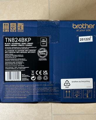 Toner Brother TN824BKP ORIGINALE
