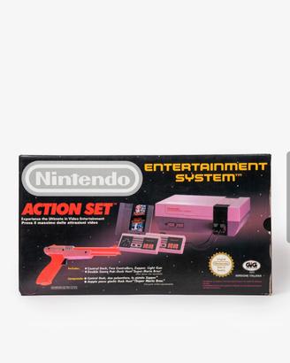 Console Nintendo NES GIG, con pistola