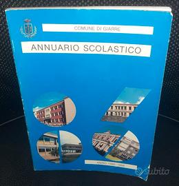 LIBRO COMUNE DI GIARRE ANNUARIO SCOLASTICO 1985-86